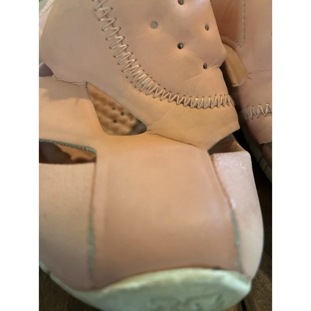 Size 10c Pink Jordan Flare Sandal‎ In Used Condition